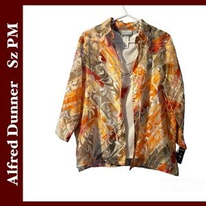 Alfred Dunner Blouse petite Medium